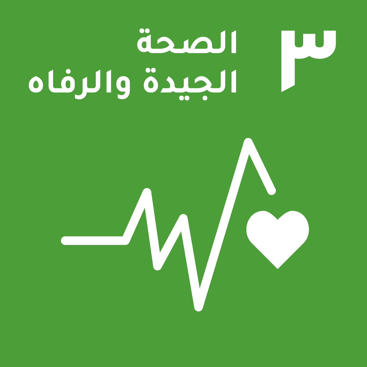 الهدف الثالث/ الصحة الجيدة والرفاه